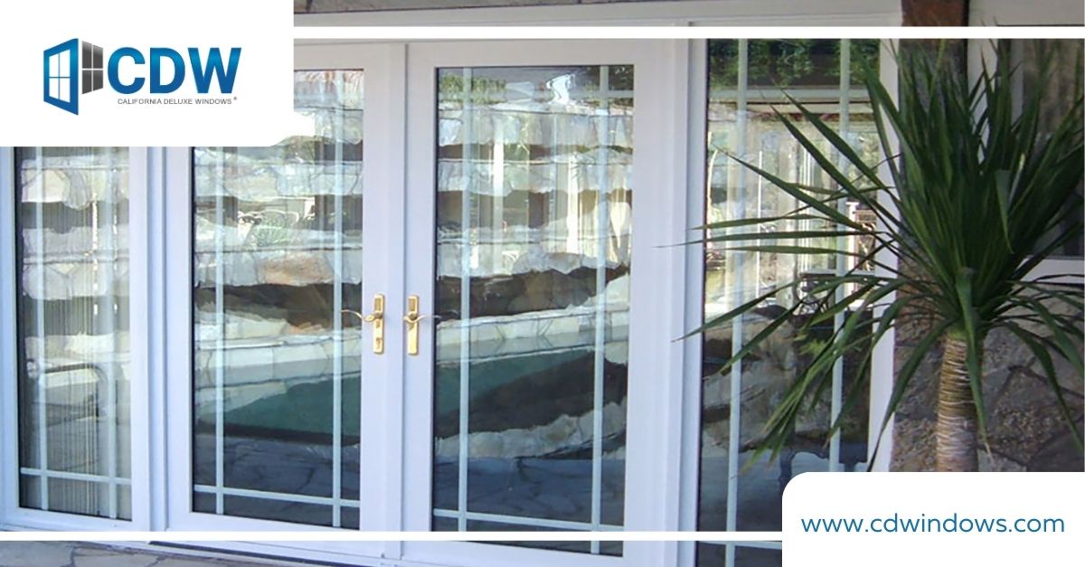French door handles