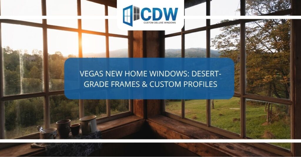 vegas new home windows desert grade frames custom profiles