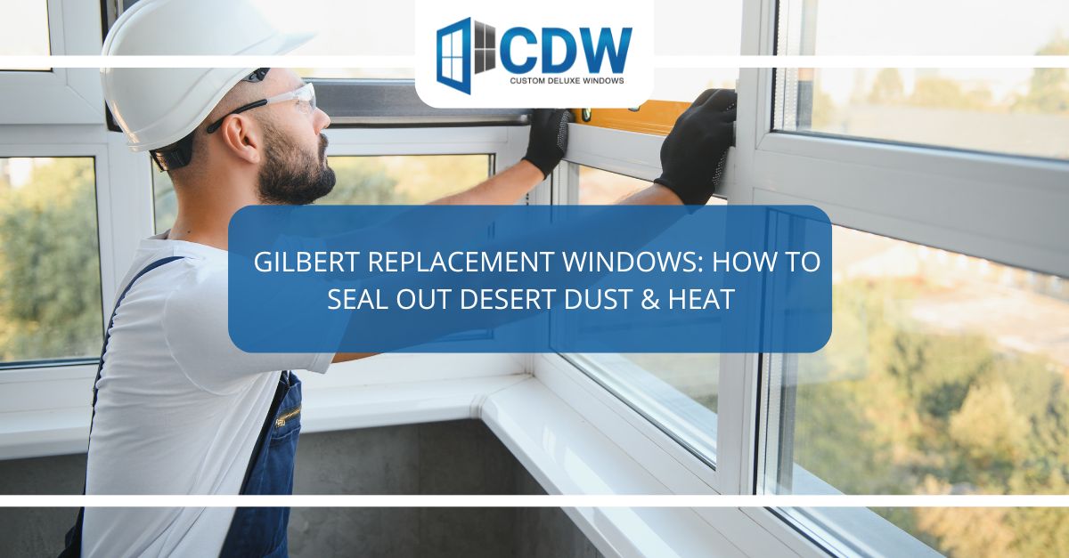 gilbert replacement windows how to seal out desert dust heat