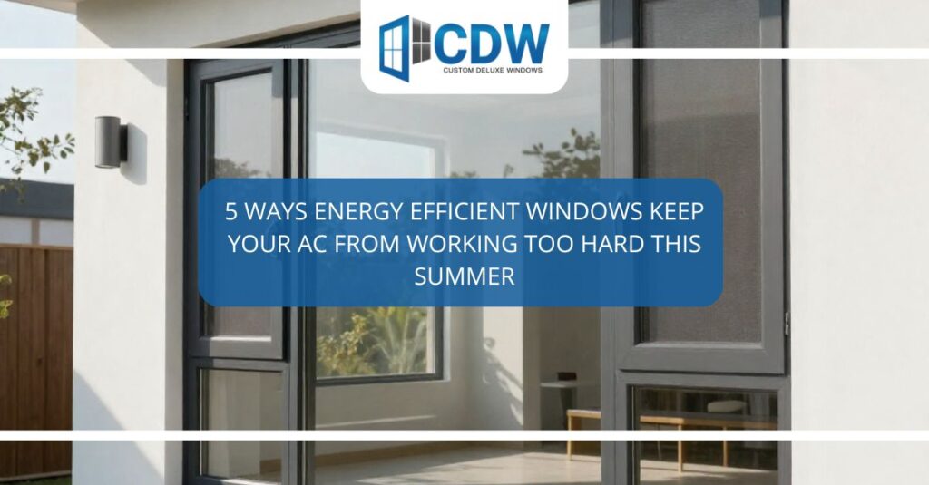  ways energy efficient windows keep your ac from working too hard this summer