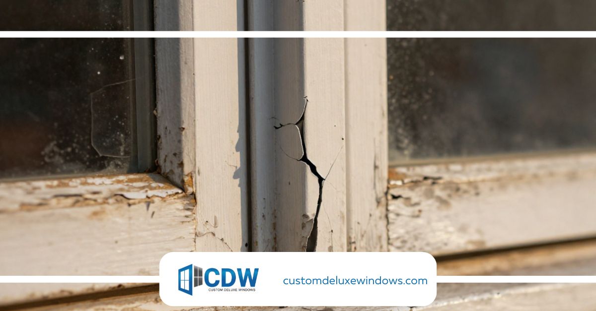 signs of sun damaged window seals 