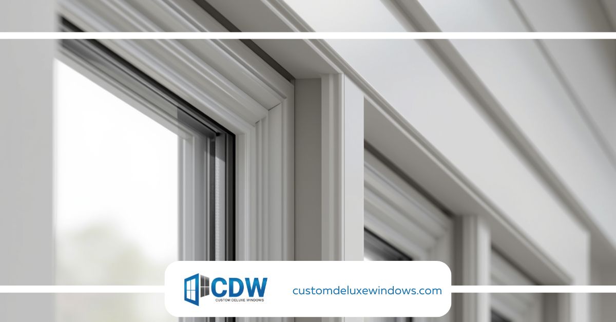miter cut vinyl windows