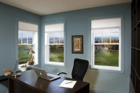 double hung window